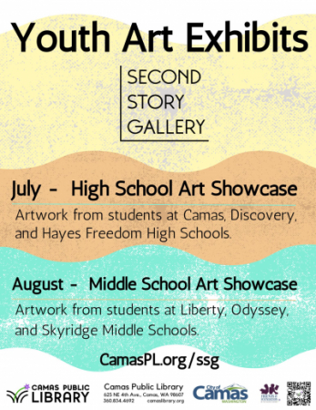 Youth Art Exhibits this Summer at Second Story Gallery
